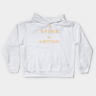 Copy of Nap time is my favorite Kids Hoodie